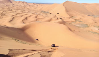 Curso de dunas