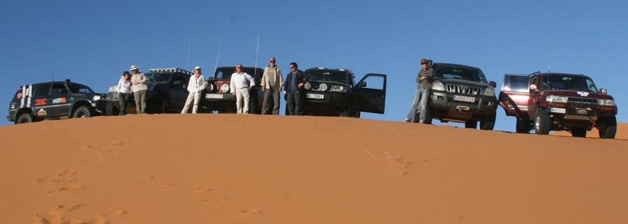 Curso de dunas en Marruecos